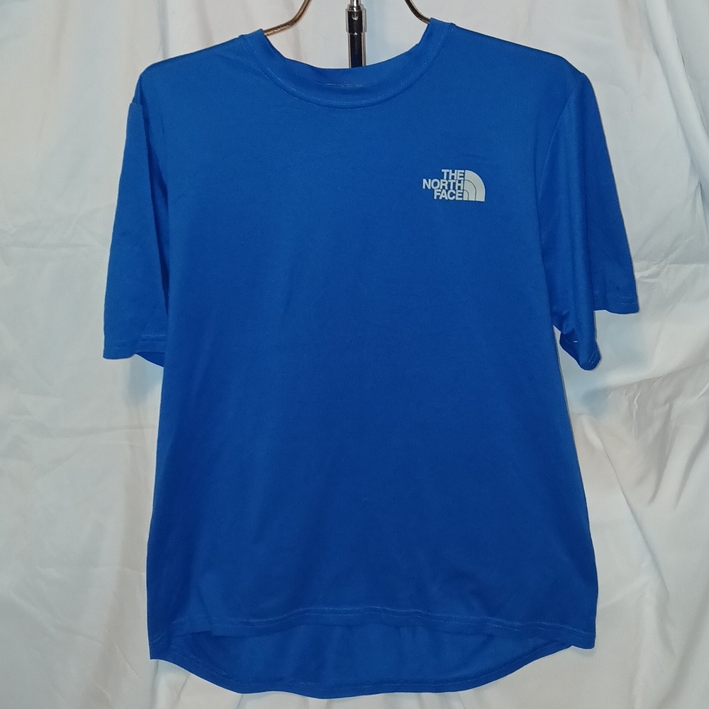 The North Face Blue Unisex Short-Sleeve Logo Tee